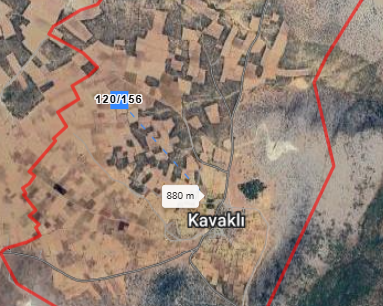 UŞAK KARAHALLI KAVAKLI MAH.1.561M² TARLA SATILIKTIR - UŞAK KARAHALLI fotoğraf 5